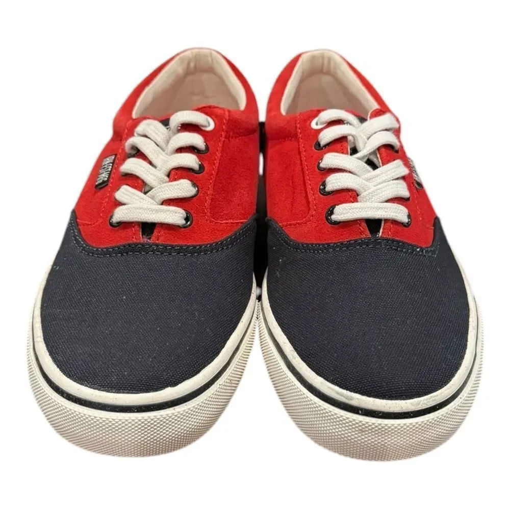 NEW Iron Fist Black Red Canvas Men's Tennis Shoes Sneakers  40 7